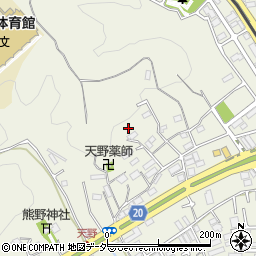 東京都八王子市東中野161周辺の地図