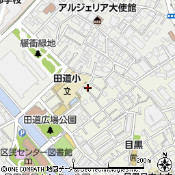 東京都目黒区目黒1丁目13-11周辺の地図