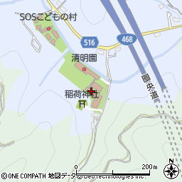 清明園周辺の地図