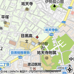 茂呂田工業所周辺の地図