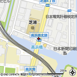 高浜橋周辺の地図