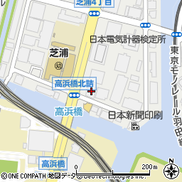 東京都港区芝浦4丁目16-31周辺の地図