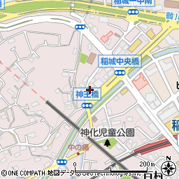 かごや商店周辺の地図