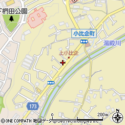 東京都八王子市小比企町1840周辺の地図