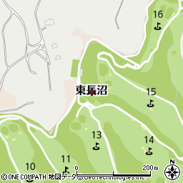 東京都稲城市東長沼周辺の地図