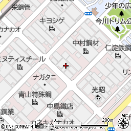 千葉県浦安市鉄鋼通り1丁目周辺の地図