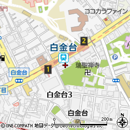 ＬＥＣＬＡＩＲｓｈｉｒｏｋａｎｅｄａｉ周辺の地図