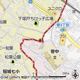 東京都稲城市矢野口1864周辺の地図