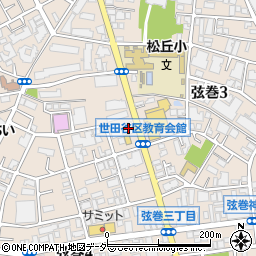 オープンレジデンシア桜新町周辺の地図