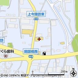 ネッツトヨタ山梨南アルプス店周辺の地図
