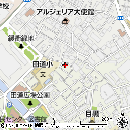 東京都目黒区目黒1丁目13-2周辺の地図