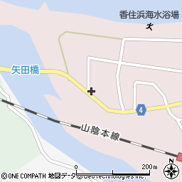 兵庫県美方郡香美町香住区七日市周辺の地図