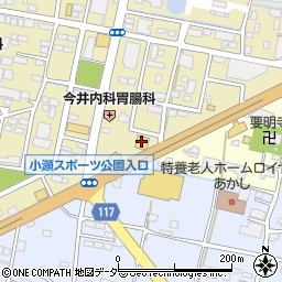 バーミヤン 甲府住吉店周辺の地図