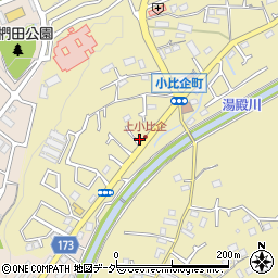 東京都八王子市小比企町1841周辺の地図