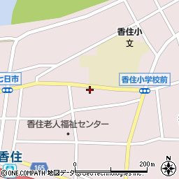 兵庫県美方郡香美町香住区香住1395-3周辺の地図