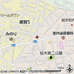 ローソンストア１００千葉桜木町店周辺の地図