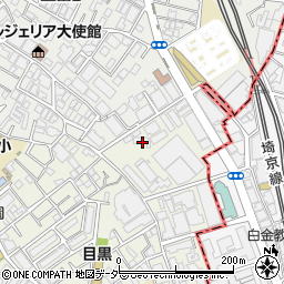 東京都目黒区目黒1丁目1-30周辺の地図