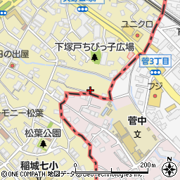 東京都稲城市矢野口1866周辺の地図