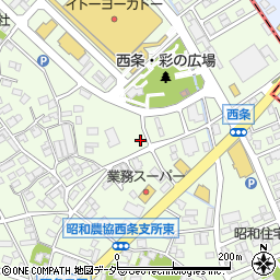 山梨県民信用組合昭和支店周辺の地図