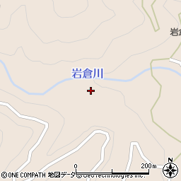 岩倉川周辺の地図