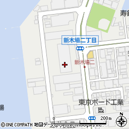 東京都江東区新木場2丁目15周辺の地図