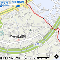 大塚下田公園トイレ周辺の地図