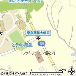 東京薬科大東周辺の地図