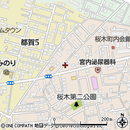 千葉県千葉市若葉区桜木北3丁目22-2周辺の地図