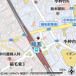 有限会社サカエ美容室　稲毛駅前店周辺の地図