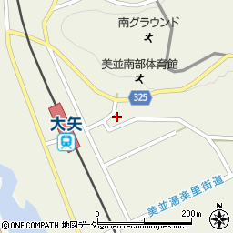 岐阜県郡上市美並町大原1124周辺の地図