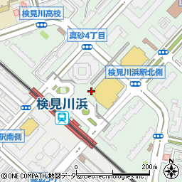 KEY’S CAFE 検見川浜店周辺の地図