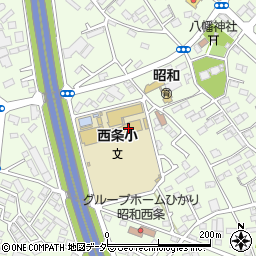 昭和町役場　ほたるっ子ルーム周辺の地図
