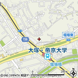 東京都八王子市大塚105周辺の地図
