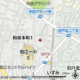 リーフィアレジデンス狛江和泉本町周辺の地図