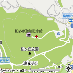 都立桜ヶ丘公園トイレ１周辺の地図