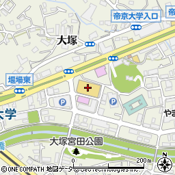 オーケー多摩大塚店周辺の地図