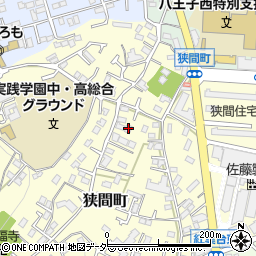 東京都八王子市狭間町1851周辺の地図