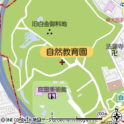 東京都港区白金台5丁目21周辺の地図