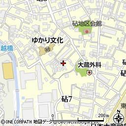 東京都世田谷区砧7丁目13-21周辺の地図