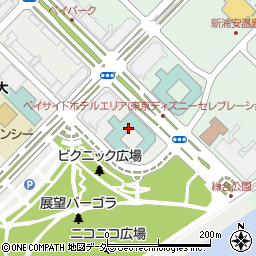 東京ディズニーセレブレーションホテルウィッシュ周辺の地図