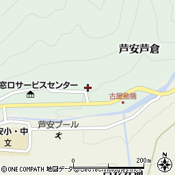 山梨県南アルプス市芦安芦倉373周辺の地図