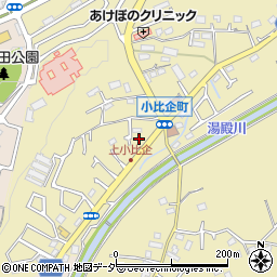 東京都八王子市小比企町1855周辺の地図