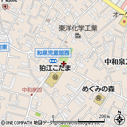 狛江ラケットクラブ周辺の地図