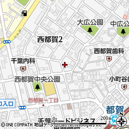 シティ都賀周辺の地図