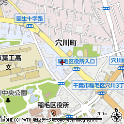 木曽路稲毛穴川店周辺の地図