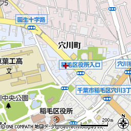 木曽路稲毛穴川店周辺の地図