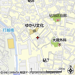 東京都世田谷区砧7丁目13-18周辺の地図