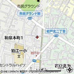 Ｄパーキング狛江市和泉本町１丁目第１周辺の地図