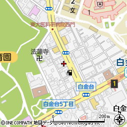 デンタル増田プラチナ通りクリニック周辺の地図