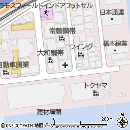 佐藤商事株式会社東雲倉庫周辺の地図